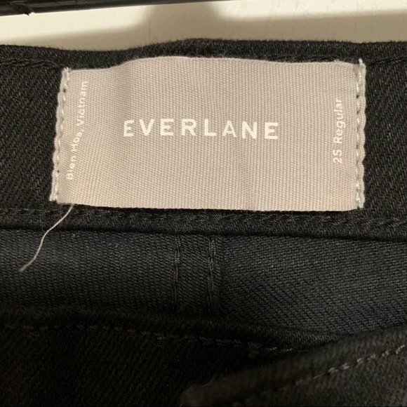 NWT Everlane Mid-Rise Black Jeans - Size 25 - Picture 4 of 13